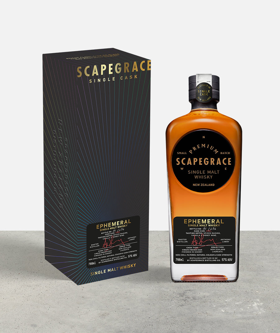 Scapegrace Single Malt –  EPHEMERAL (Virgin French Oak/Sherry)