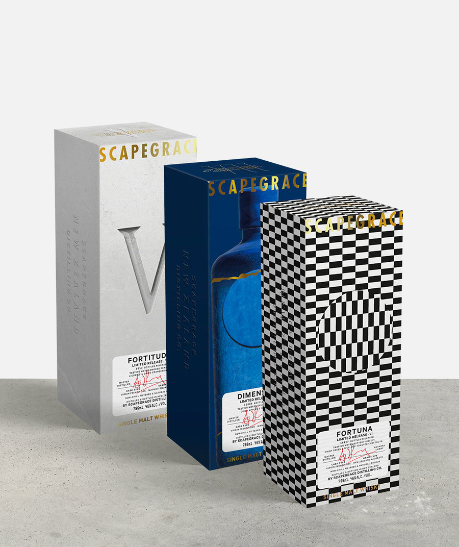 Scapegrace Single Malt – Limited Release Box Set